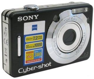 Sony Cyber-shot DSC-W55/B black